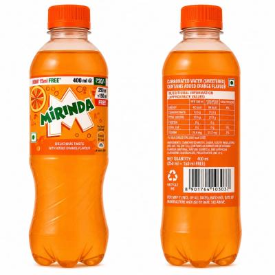 MIRINDA ORANGE SOFT DRINK - 400ml
